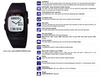 Armbanduhr Casio in Harz AB-50W-7EV - AB-50W-7EV